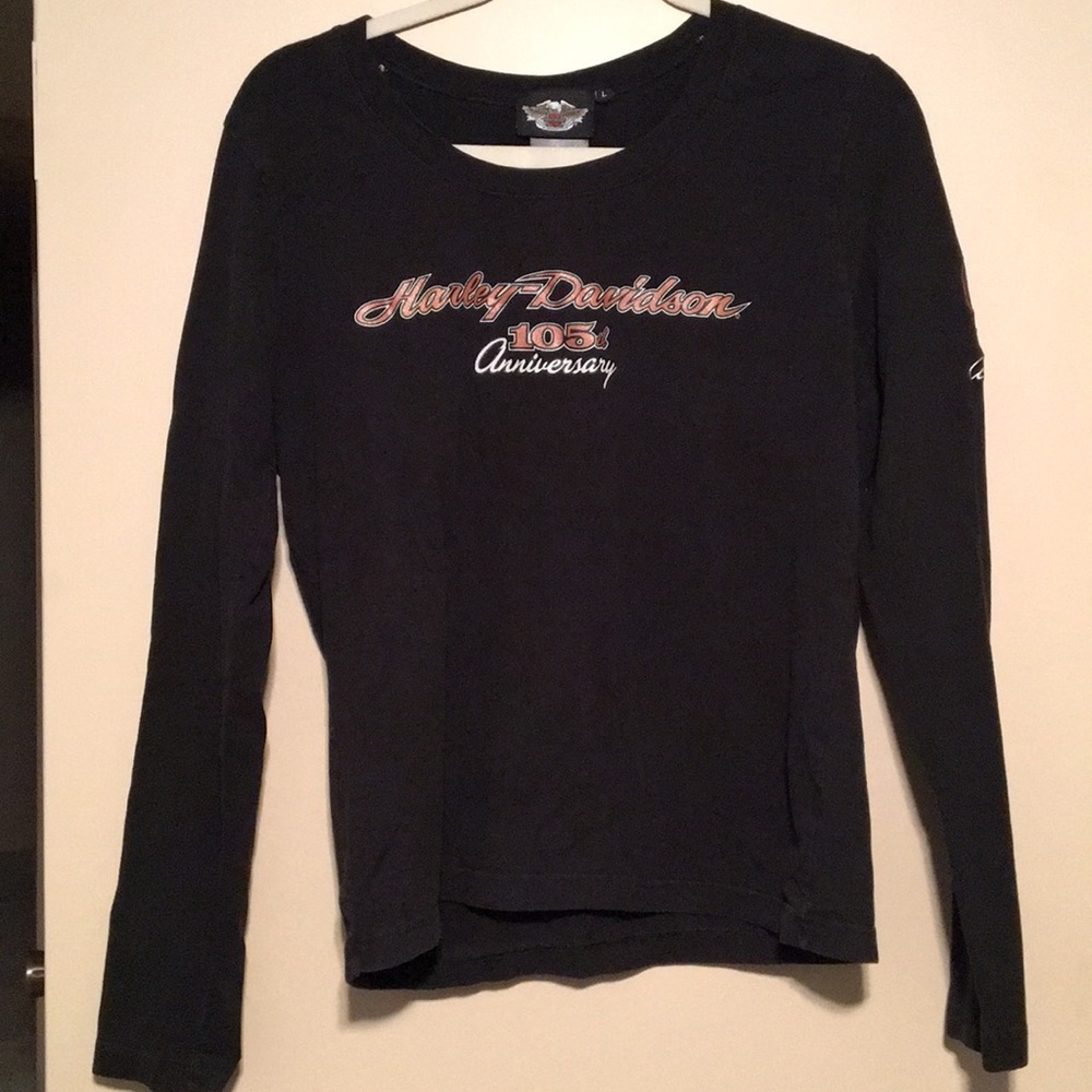 Harley Davidson 105th Anniversary longsleeve shirt